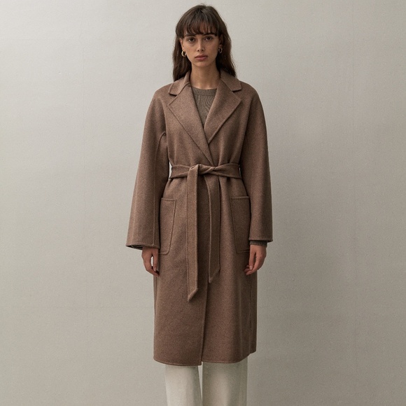 The Curated - Classic Coat - Chocolate Mélange - Picture 1 of 11